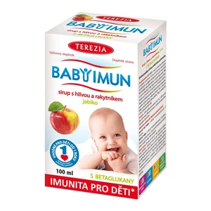 Terezia BABY IMUN sirup s hlívou a rakytníkem JABLKO 100 ml