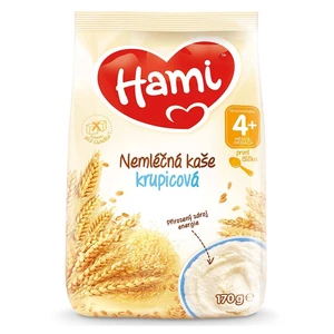 HAMI Nemléčná kaše Krupicová od 4.měsíce 170 g