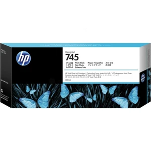 HP 745 F9K04A foto černá (photo black) originální cartridge