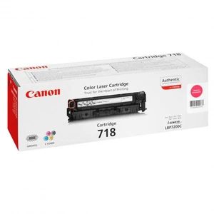 Canon CRG-718 2660B002 purpurový (magenta) originální toner