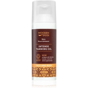 WoodenSpoon Skin Nourishment pečující tělový olej pro intenzivní opálení 50 ml