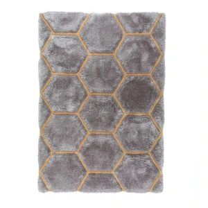 Sivý koberec Flair Rugs Honeycomb, 120 x 170 cm