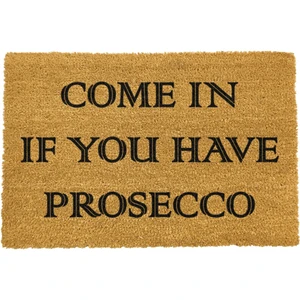 Rohožka z prírodného kokosového vlákna Artsy Doormats Prosecco, 40 x 60 cm