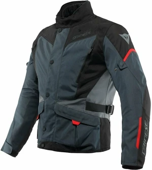 Dainese Tempest 3 D-Dry Ebony/Black/Lava Red 44 Textiljacke