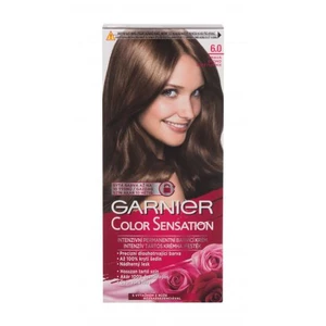 Garnier Color Sensation 40 ml farba na vlasy pre ženy 6,0 Precious Dark Blonde na všetky typy vlasov; na farbené vlasy