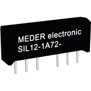 StandexMeder Electronics SIL05-1A72-71L relé s jazyčkovým kontaktom 1 spínací 5 V/DC 1 A 15 W SIL-4