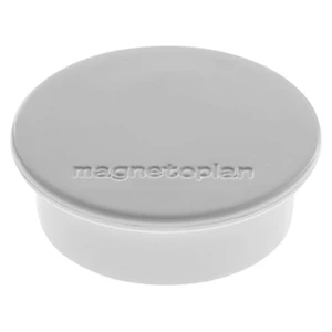 Magnetoplan magnet Discofix Color (Ø x v) 40 mm x 13 mm guľatý sivá 10 ks 1662001