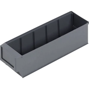 Alutec 66027 skladovací box, otvorený   (d x š x v) 300 x 91 x 81 mm tmavosivá 1 ks