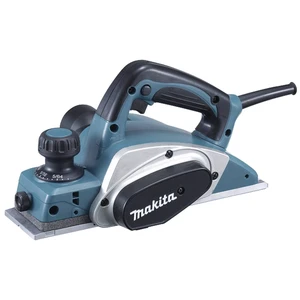 Makita  elektrický hoblík  Širka hobľovania: 82 mm 620 W   Hĺbka drážky: 9 mm