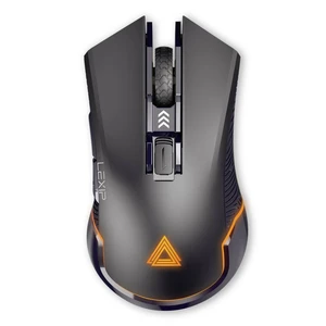 Pixminds Lexip AR18 Aero Speed #####Kabellose Gaming-Maus bezdrôtový optická čierna, RGB 6 null 4800 dpi podsvietenie