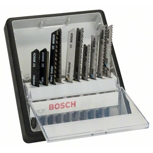 Bosch Accessories 2607010574 10-piece Robust Line jigsaw blade set Top Expert T-shank - 1 sada