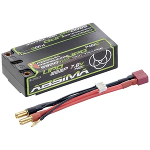 Absima akupack Li-Pol 7.6 V 5800 mAh Počet článkov: 4 140 C Hardcase 5 mm, T zásuvka