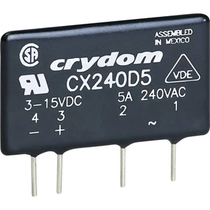 Crydom polovodičové relé  CX240D5R 5 A Spínacie napätie (max.): 280 V/AC okamžité spínanie 1 ks