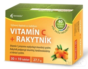 Noventis Vitamín C + Rakytník