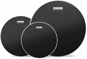 Evans ETP-ONX2-F Onyx Coated Fusion Fellsatz für Schlagzeug