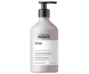 Neutralizační šampon na šedivé a bílé vlasy Loréal Professionnel Serie Expert Silver - 500 ml - L’Oréal Professionnel + dárek zdarma