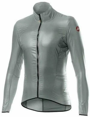 Castelli Aria Shell Giacca Silver Gray 2XL