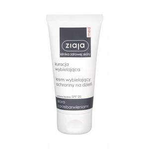 Ziaja Med Whitening Protective Day Cream SPF20 50 ml denný pleťový krém pre ženy na veľmi suchú pleť; na pigmentové škvrny; na rozjasnenie pleti