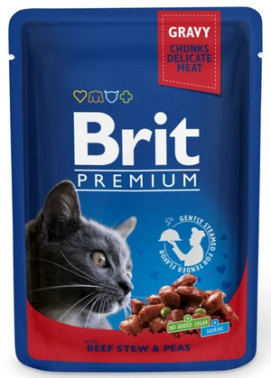 BRIT cat vrecko ADULT 100g - COD fish