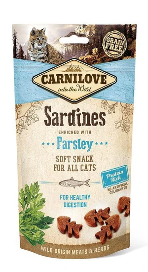 Carnilove Soft Snack 50g - Sardines with Parsley