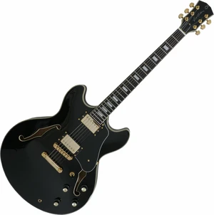 Sire Larry Carlton H7 Black Halbresonanz-Gitarre