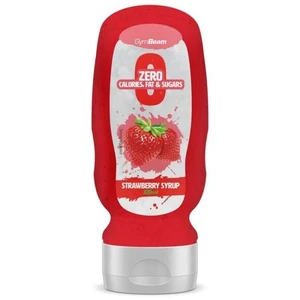 Gymbeam bezkalorický sirup strawberry sirup 320 ml