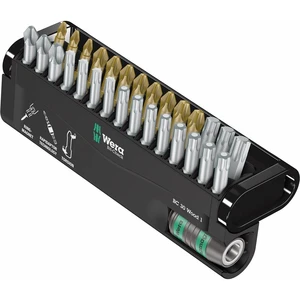 Wera Bit-Check 30 Wood 1 05057433001 sada bitov 30-dielna krížový PZ, krížový PH, Torx