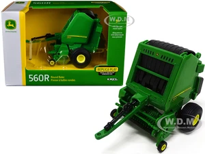 John Deere 560R Round Baler Green 1/32 Diecast Model by ERTL TOMY