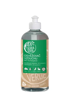 TIERRA VERDE Osviežovač vzduchu – BIO Eukalyptus (fľaša 500 ml)