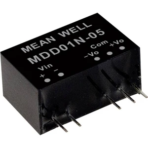 Mean Well MDD01M-12 DC / DC menič napätia, modul   42 mA 1 W Počet výstupov: 2 x