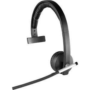 Logitech Mono H820e headset k PC s USB, bezdrôtový 2,4 GHz bezdrôtový na ušiach