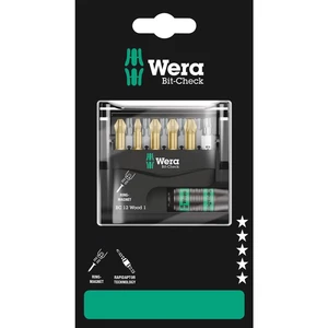 Wera Bit-Check 12 Wood 1 SB 05136390001 sada bitov  1/4" (6,3 mm) vr. držiaku bitov