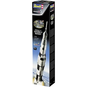 Revell 03704 Apollo 11 Saturn V Rocket vesmírny model, stavebnica 1:96