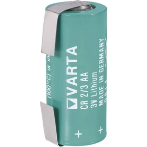 Varta CR2/3 LF špeciálny typ batérie CR 2/3 AA LF spájkovacia špička v tvare U lítiová 3 V 1350 mAh 1 ks