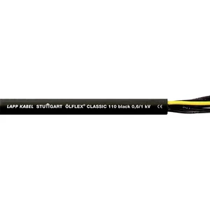 LAPP ÖLFLEX® CLASSIC BLACK 110 riadiaci kábel 2 x 0.75 mm² čierna 1120232-1 metrový tovar