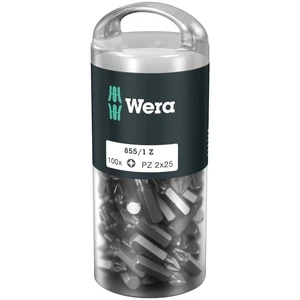 Wera 855/1 Z DIY 100 SiS 05072444001 krížový bit PZ 2 nástrojová ocel vysoko pevné D 6.3 100 ks