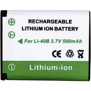 Conrad energy 251155 akumulátor do kamery Náhrada za orig. akumulátor LI-40B, LI-42B, EN-EL10 3.7 V 500 mAh