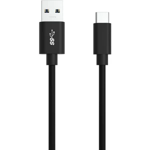 Ansmann #####USB-Kabel #####USB 3.2 Gen1 (USB 3.0 / USB 3.1 Gen1) #####USB-A Stecker, #####USB-C™ Stecker 2.00 m čierna