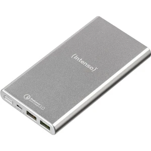 Intenso Q10000 powerbanka 10000 mAh  Li-Pol USB-A, microUSB strieborná #####Statusanzeige