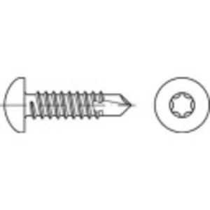 Závrtné skrutky TOOLCRAFT 141613 DIN 7504 4.2 mm x 13 mm Tprofil oceľ,Zn.1000 ks