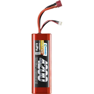 Conrad energy akupack Li-Pol 7.4 V 4200 mAh Počet článkov: 2 20 C Stick Hardcase T zásuvka