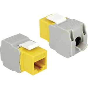 zabudovaný modul RJ45 Keystone CAT 6 Delock 86345 ŽLTÁ