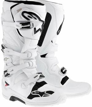 Alpinestars Tech 7 Boots White 45,5 Buty motocyklowe