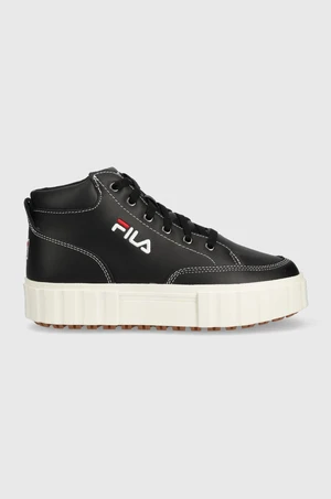 Sneakers boty Fila Sandblast černá barva