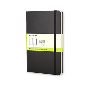 MOLESKINE Zápisník tvrdý čistý čierny L (240 strán)