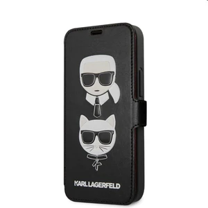 Tok Karl Lagerfeld Heads Book  Apple iPhone 12 mini, black