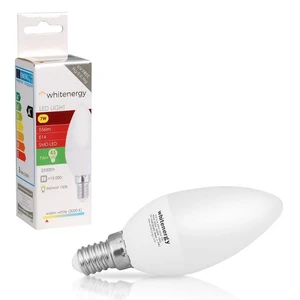 LED izzó WhiteEnergy, E14, 7W - 556Lm, meleg fehér - 3000K