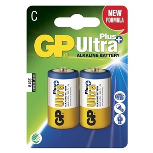 Alkáli elem typ C, GP Ultra Plus, 2 db