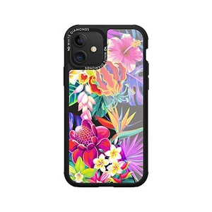 White Diamonds Tough Jungle Case  iPhone 11 Pro, Flower