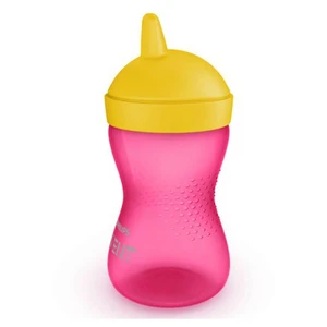 PHILIPS AVENT Hrnek Grippy s tvrdou hubičkou pro dívky 300 ml